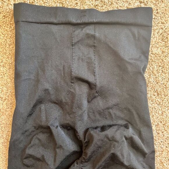 Spanx Womens Compression Thigh Stomach Slimming Size 1X Black - Picture 5 of 6